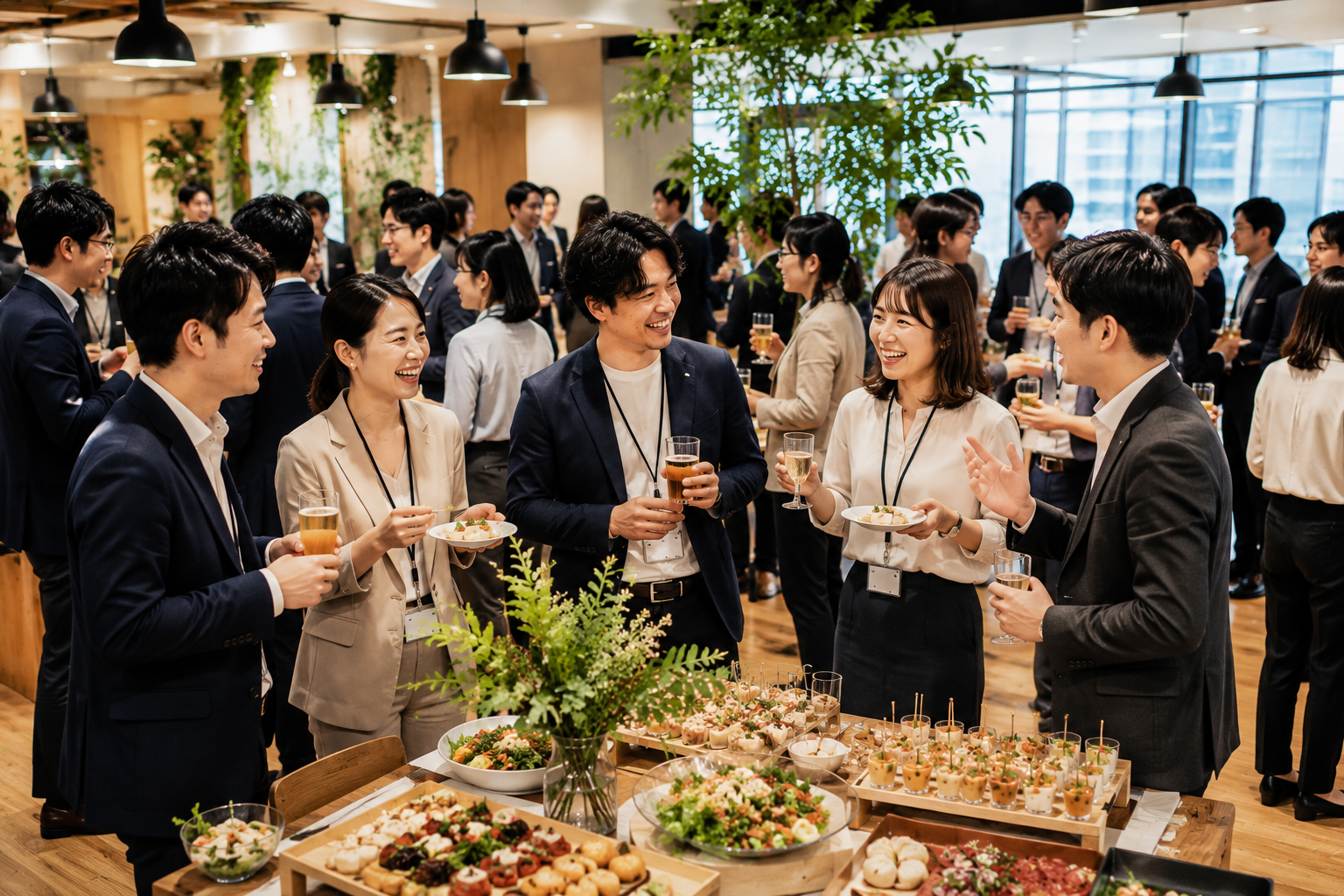 会社のつながりを深める新しい方法。ケータリングで生まれる交流の場 - おしゃれなケータリング情報